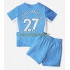 Original Trikotsatz Manchester City Joao Cancelo 27 Heimtrikot 2021-22 Für Kinder